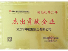 Outstanding Contribution Enterprise in Hubei Software Industry