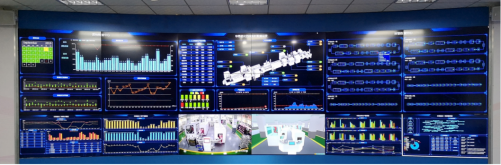 Shoe manufacturing intelligent production line information management platform