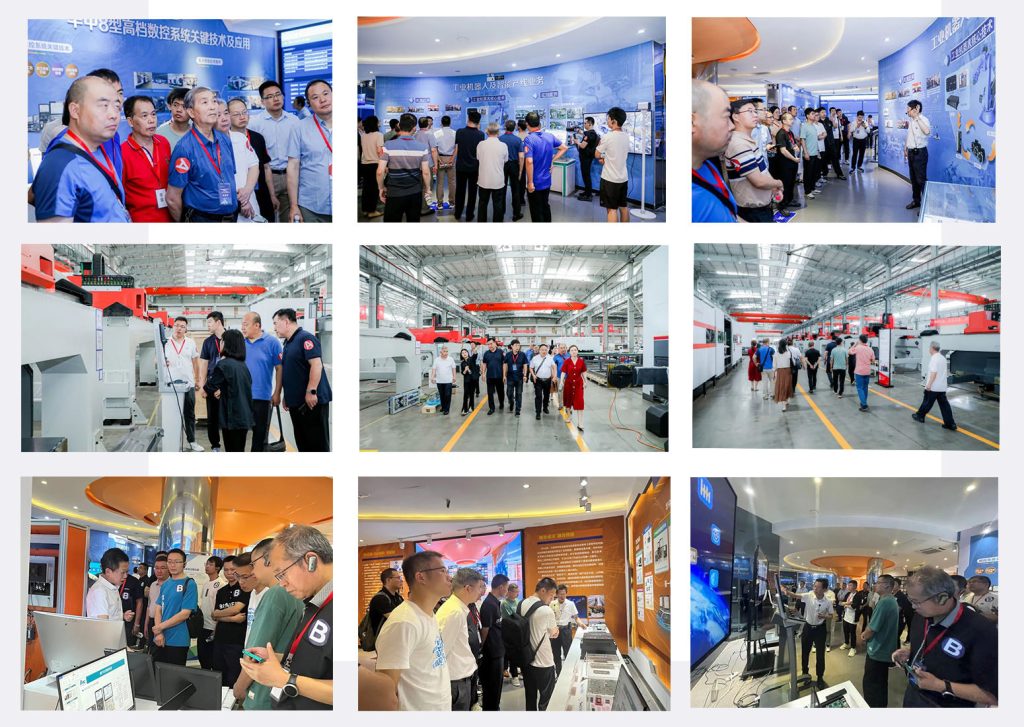 More than 100 experts and scholars visited Wuhan Huazhong Numerical Control and Huagong Laser