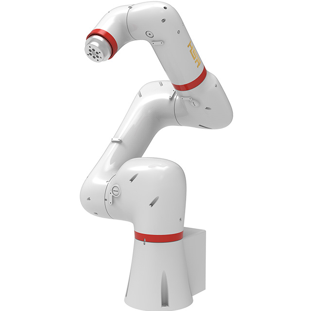 Showing the shape of the front of the CR605 cobot robot