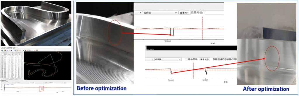 Resolving a Singularity Zone Burn Mark