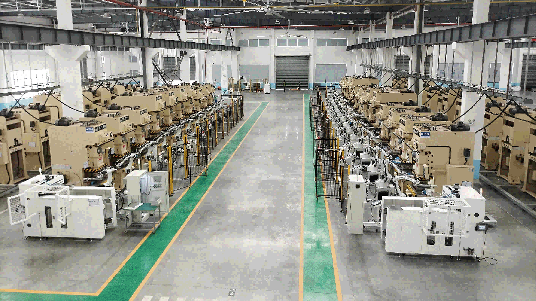 HCNC Robotics automated production line for notebook structural components manufacturing